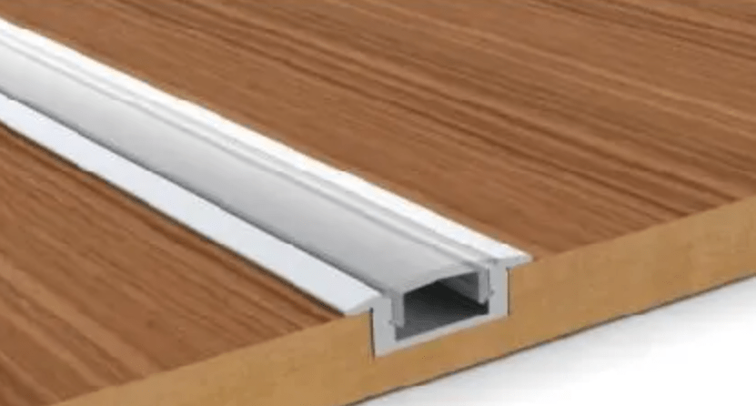 Profile Flush Led inner width 15.8mm / outer width 21mm / height 7mm