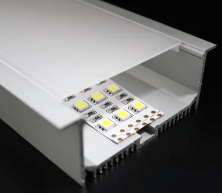 Profile Flush Led inner width 75mm / outer width 90mm / height 35mm