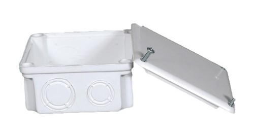 بواط بيت الهندسة 10×10 UPVC بالغطاء (اللون أبيض)