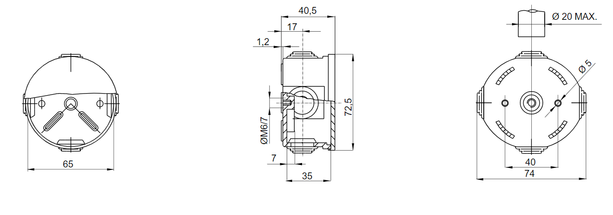 بواط خارج جويس IP44