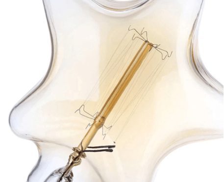 Edison Lamp Decor star