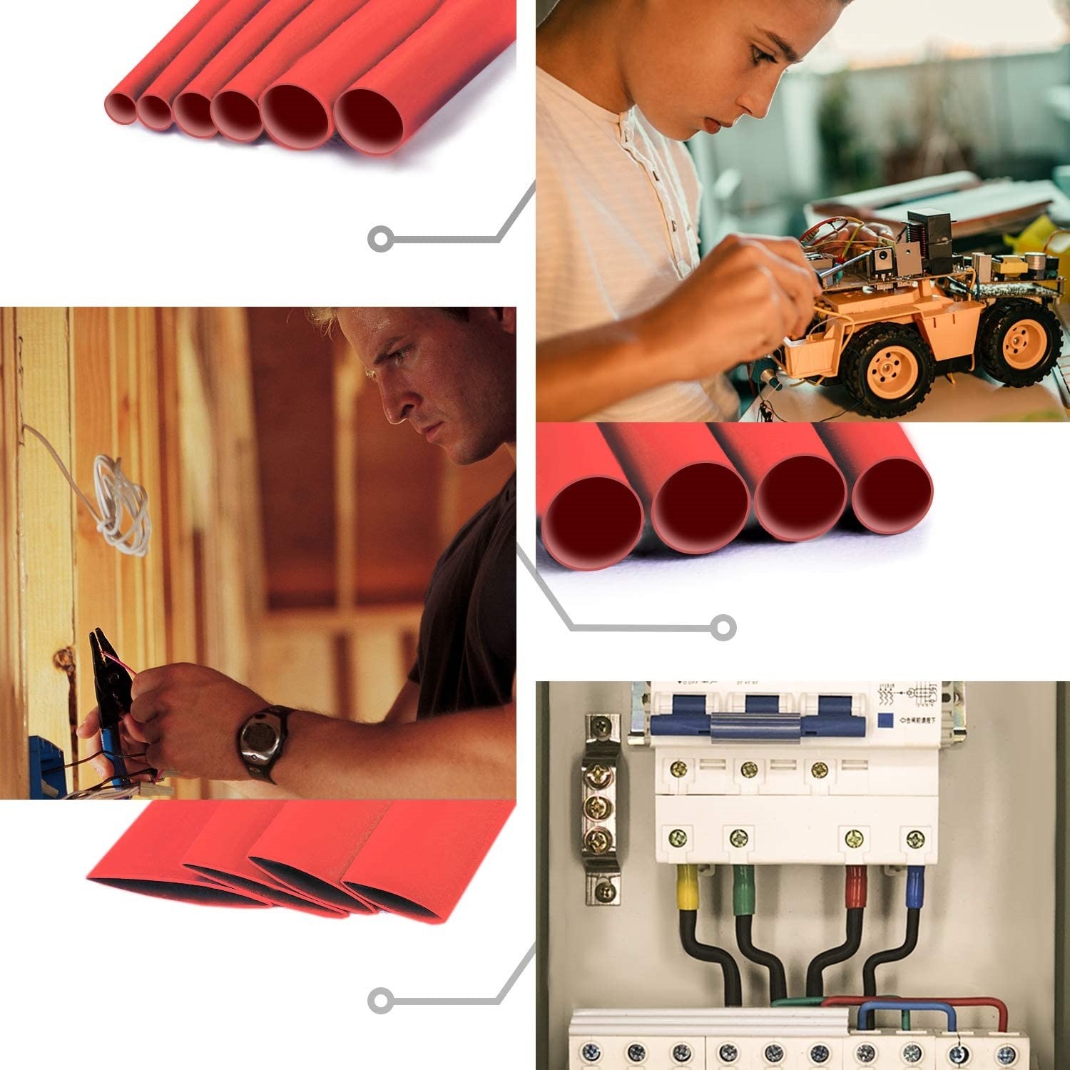 Red Heat Shrink Tube