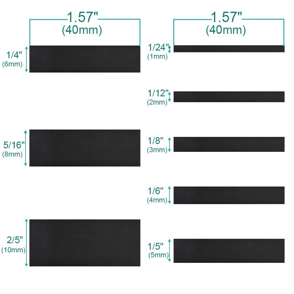 Black Heat Shrink Tube