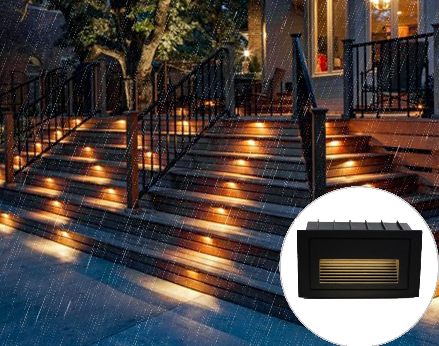Integrator stair light