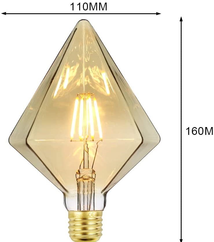 Edison Lamp Decor diamond