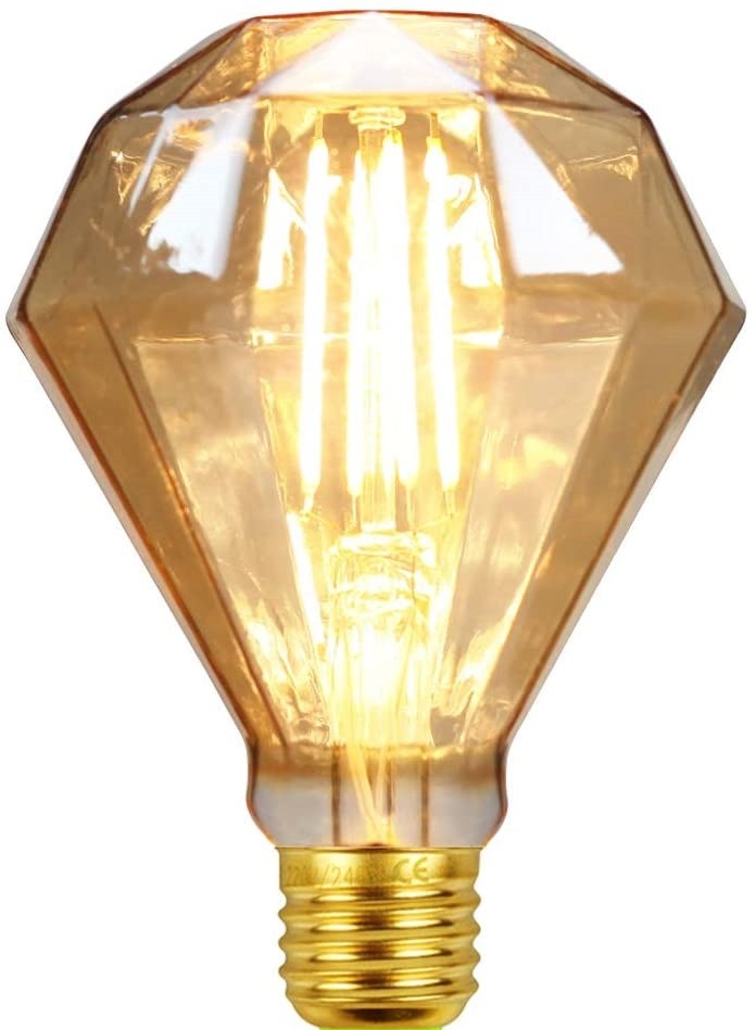 Edison Lamp Decor crystal