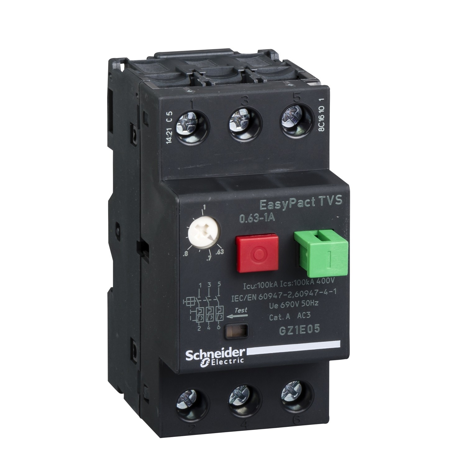 مفتاح حراري شنايدر GZ1E