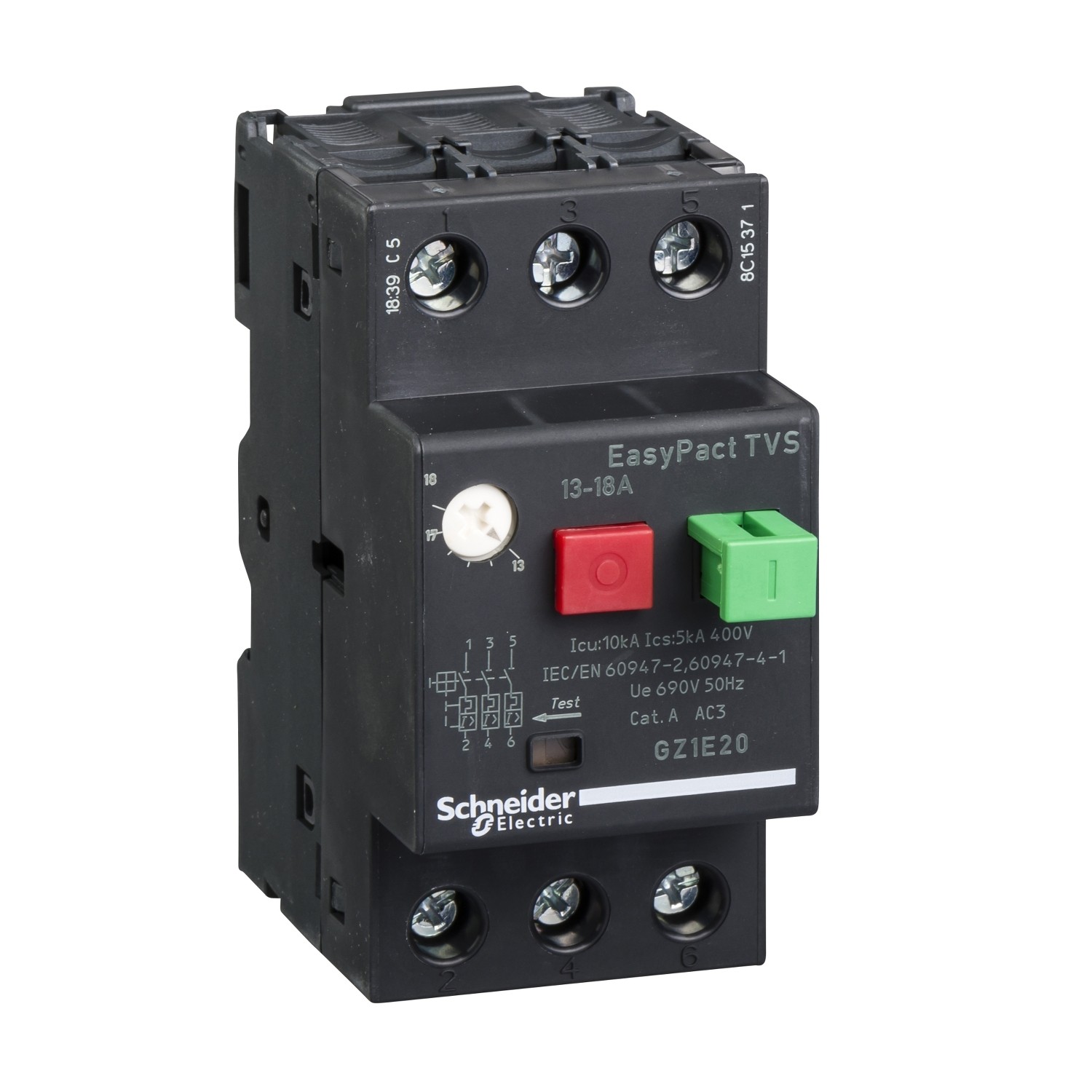 مفتاح حراري شنايدر GZ1E