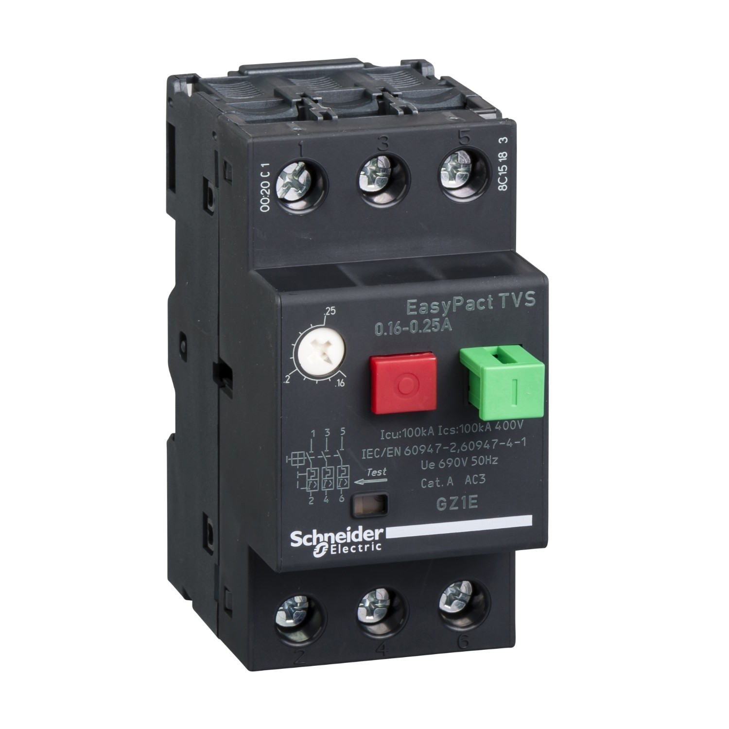 مفتاح حراري شنايدر GZ1E