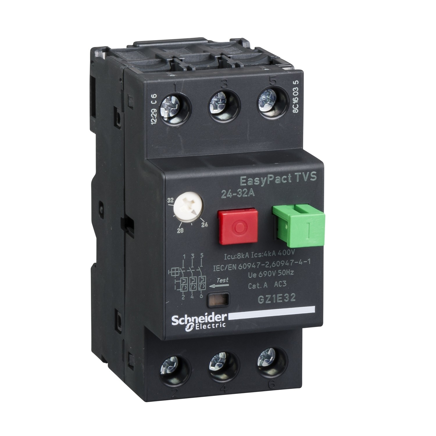 مفتاح حراري شنايدر GZ1E