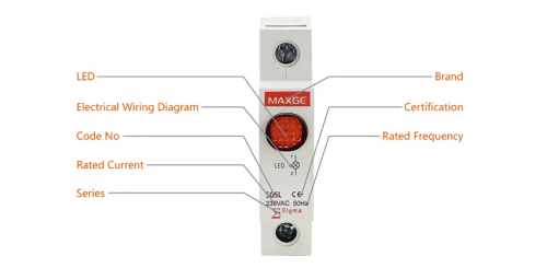 لمبة بيان علي بارة ماكسجي 230 فولت - Image 3