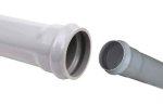 ماسورة بيت الهندسة UPVC رأس وذيل 6 متر (لون رمادي) - Image 8