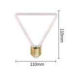 لمبة ديكور شكل مثلث صغير ضد الكسر - Image 7