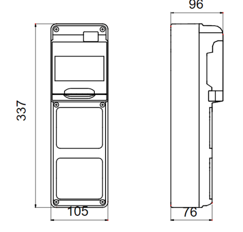لوحة توزيع جويس مانع مياه IP67 - Image 6