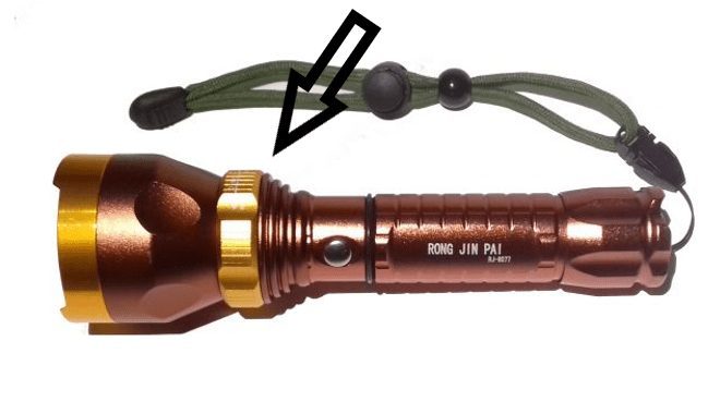 Rechargeable Super Bright Flashlight 5W
