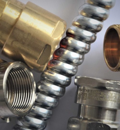 Hawke 501 / 453 / UNIVIVERSAL Nikel Plated Brass Explosion-Proof Gland - Image 4