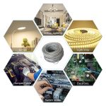 كابل ترمو بلاستيك شعر السمكتين 4 طرف - Image 3