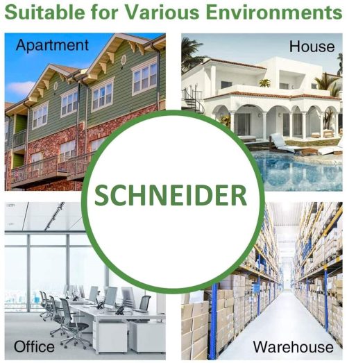 71usa2jTL7L._AC_SL1200_ بريزة تليفون شنايدر 4 طرف - Image 3