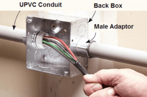 ماسورة بيت الهندسة UPVC سمك ثقيل (لون أبيض) - Image 4