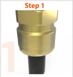 Hawke 501 / 453 / RAC Nikel Plated Brass Explosion-Proof Gland - Image 3