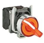 مفتاح سيليكتور سويتش شنايدر معدنى عاده بلمبه LED 230-240 VAC - Image 3