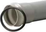 ماسورة بيت الهندسة UPVC رأس وذيل 6 متر (لون رمادي) - Image 9