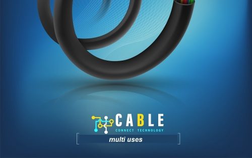 fiber optic cable vector 22393972 1