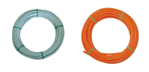 خرطوم بيت الهندسة بولي ايثيلين لفة طول 50 متر (لون رمادي) - Image 2