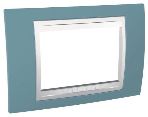 أوجة بلس شنايدر 3 فتحة - ازرق معدني