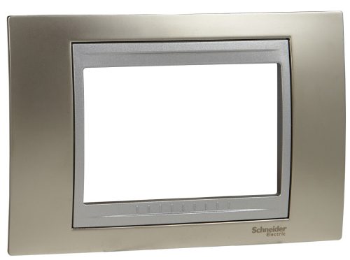 أوجة توب شنايدر المونيوم 3 فتحة - نيكل مط