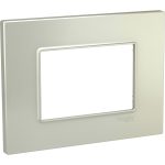 أوجة كوادرو شنايدر 3 فتحة - تيتانيوم