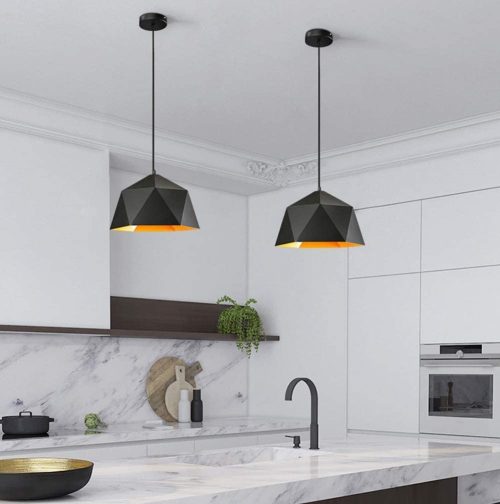 إضاءات ديكور مُعلقة شكل سداسي