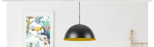 إضاءات ديكور مُعلقة شكل نصف دائرة