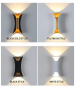 Up/Down Wall Modern Vase Lights - Image 4