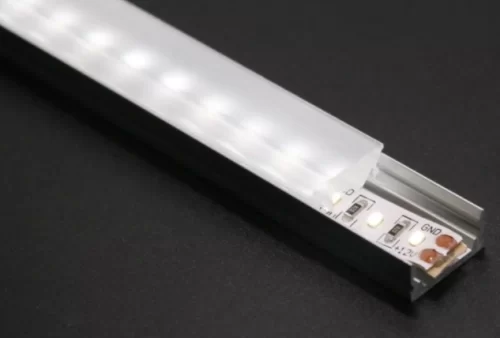 بروفيل ليد لطش عرض 17مم / ارتفاع 7 مم