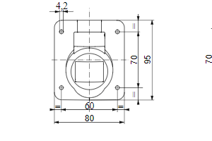 بريزة داخل جويس 32 أمبير IP44