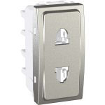 بريزة شنايدر بغطاء حماية للأطفال - فضي