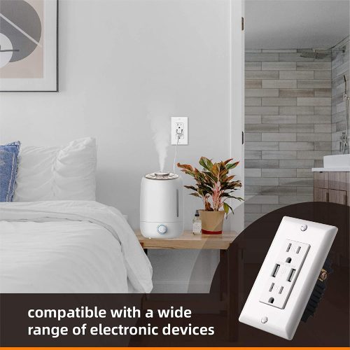 بريزة شوكة أوميجا بالارضي وغطاء أمان