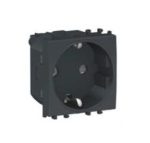 بريزة قوة شنايدر ايزي ستايل (شوكو) 16 أمبير - اسود