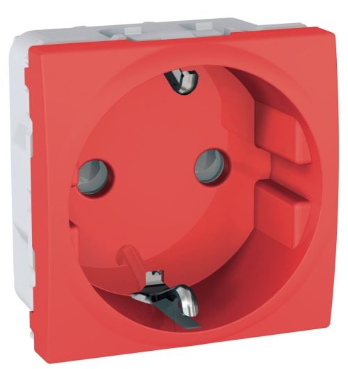 بريزة مجوفة شنايدر 16 أمبير - احمر