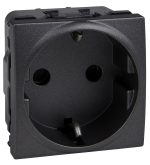 بريزة مجوفة شنايدر 16 أمبير - رمادي