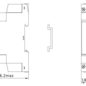 تايمر Hi-OPR متعدد الازمنة والوظائف 3 كونتاكت + نقطة تعويضية