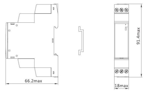 تايمر Hi-OPR متعدد الازمنة والوظائف 3 كونتاكت + نقطة تعويضية