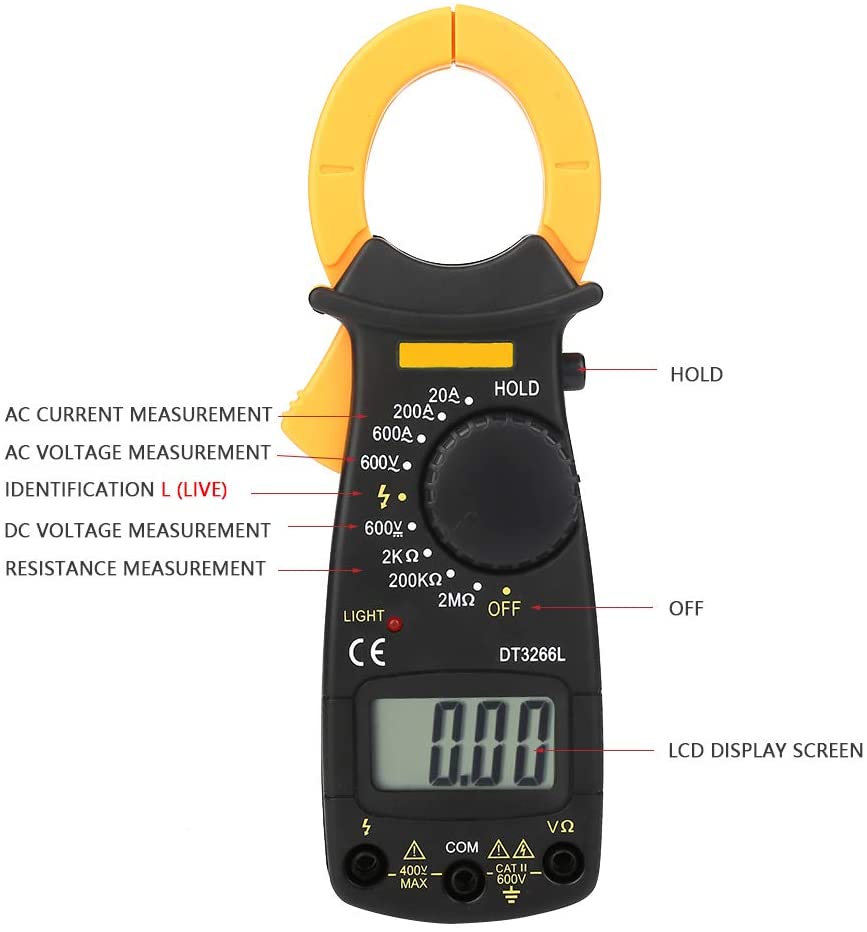 جهاز قياس التيار الكهربي (DT3266L)