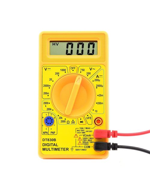 جهاز قياس رقمى متعدد الاستخدام 7 جهاز قياس رقمي متعدد DT830D - Image 5
