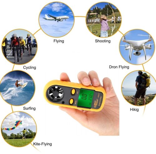 جهاز قياس شدة الريح الرقمي - Image 16