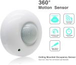 حساس حركة و ضوء سقفي