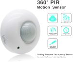 حساس حركة و ضوء سقفي
