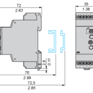 حساس شنايدر منسوب السائل طراز