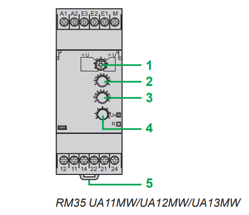 حماية شنايدر ارتفاع وانخفاض السرعة rm 2